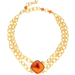 Collier doré L'Amoroso