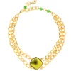 Collier doré L'Amoroso