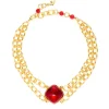 Collier doré L'Amoroso