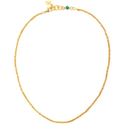 Collier doré Rencontre imprévue