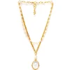 Collier doré Rencontre imprévue