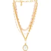 Collier doré Rencontre imprévue