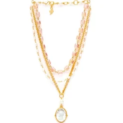 Collier doré Rencontre imprévue