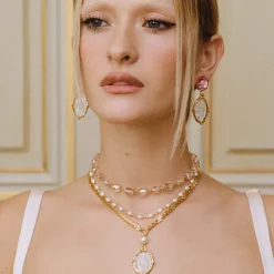 Collier doré Rencontre imprévue