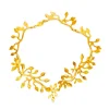 Collier Doré Végétal
