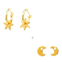 Ensemble Créoles Charms (valeur 87€)