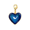 Perle Charms Bleu Coeur d'Amour