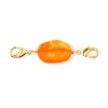 Perle Charms Doré Orange Infini