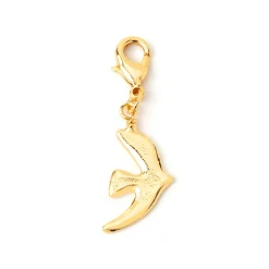 Perle Charms Dore Baby Colombe