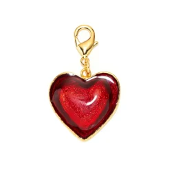 Perle Charms Rouge Coeur d'Amour